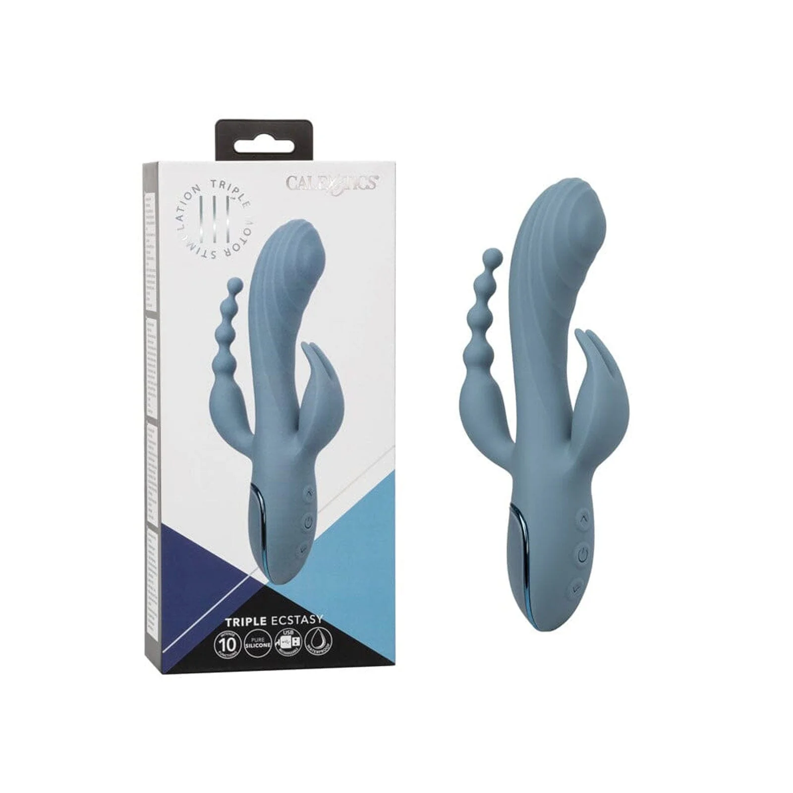 III Triple Ecstasy Rechargeable Vibrator - Image 3