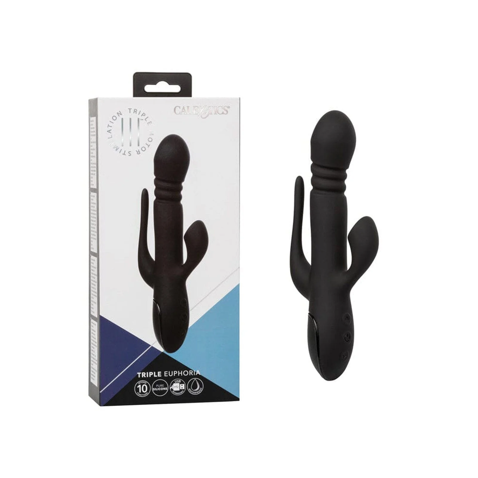 III Triple Euphoria Rechargeable Vibrator - Image 3