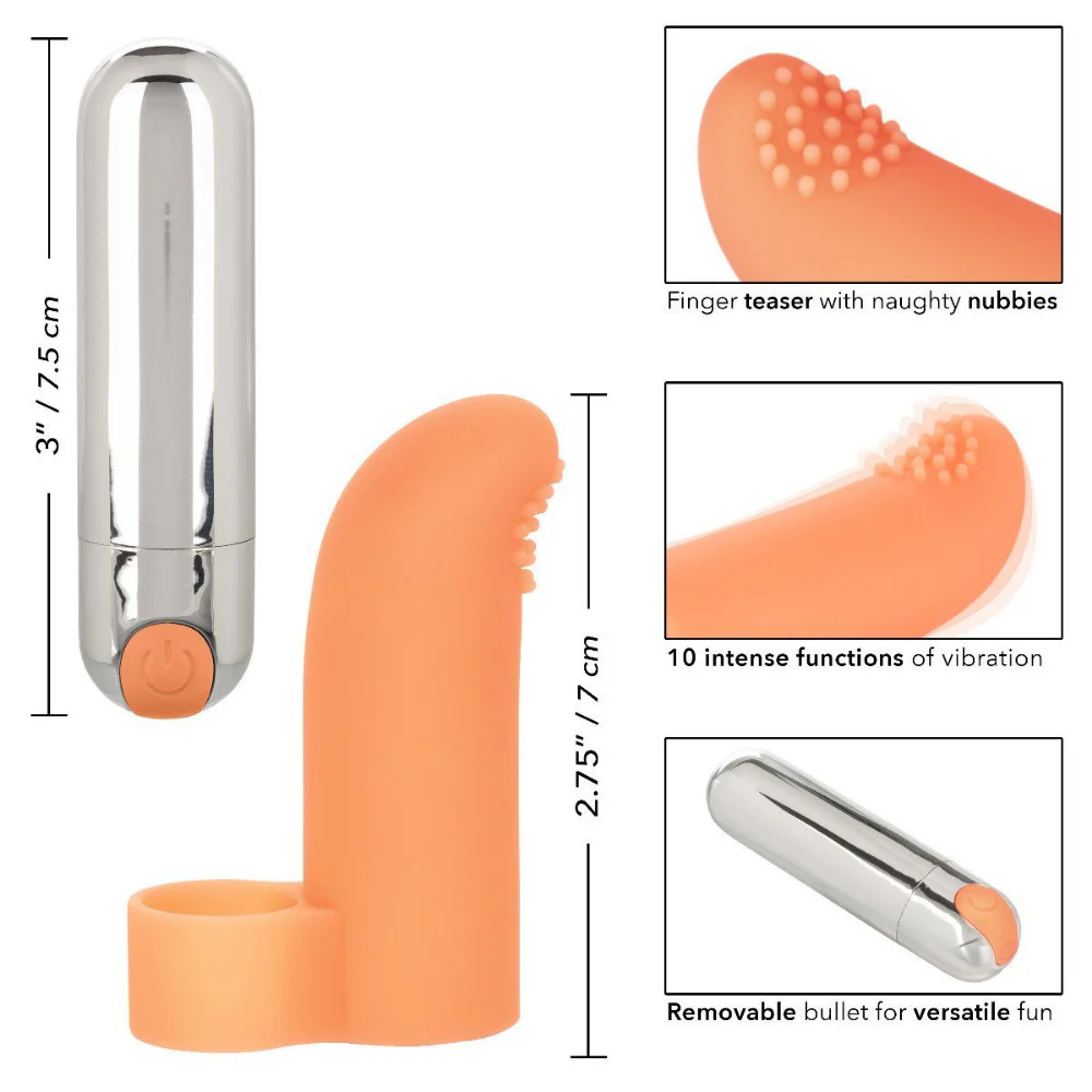 Intimate Play Vibrating Finger Tickler - Image 2