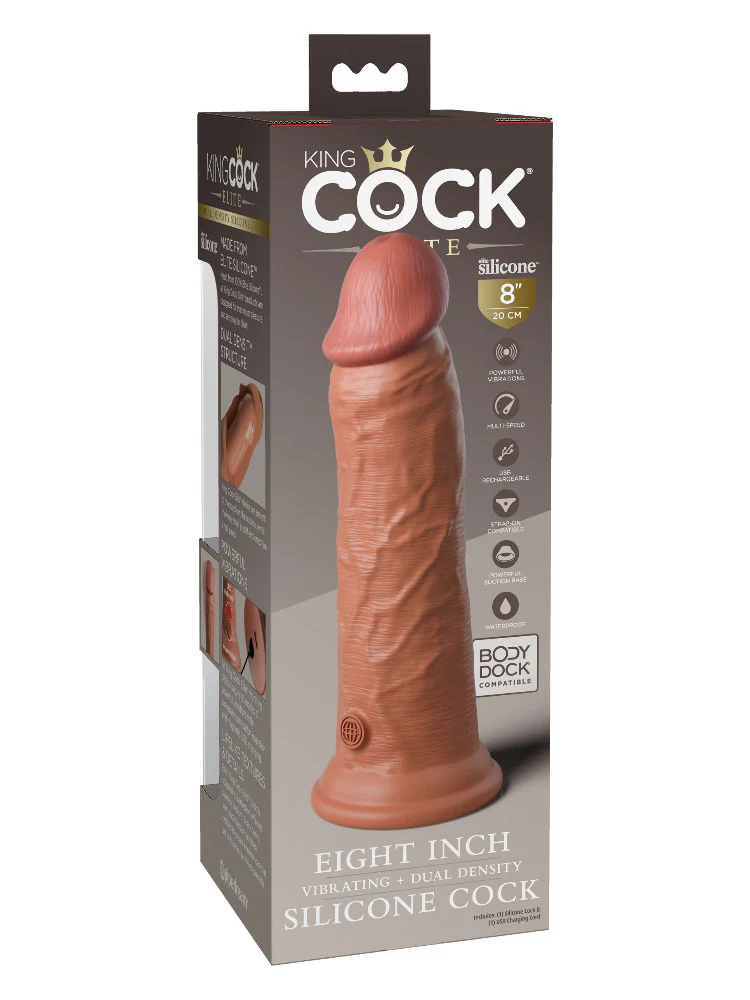 King Cock Elite Dual Density Silicone Cock - Image 24