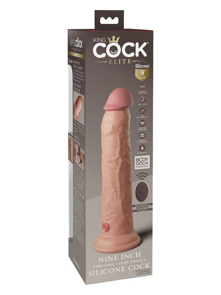 King Cock Elite Dual Density Silicone Cock - Image 28