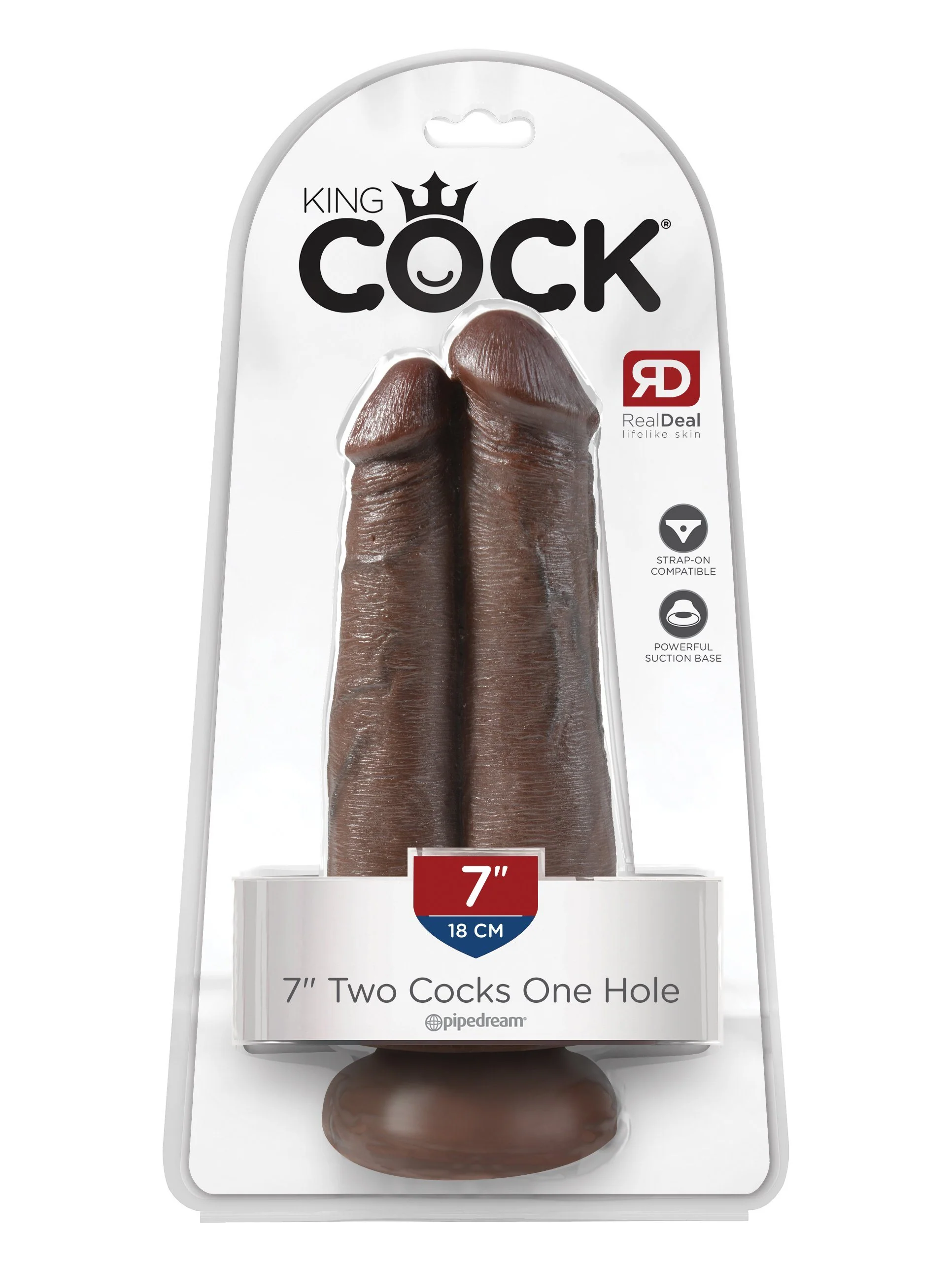 King Cock Two Cocks One Hole Dildo - Image 6