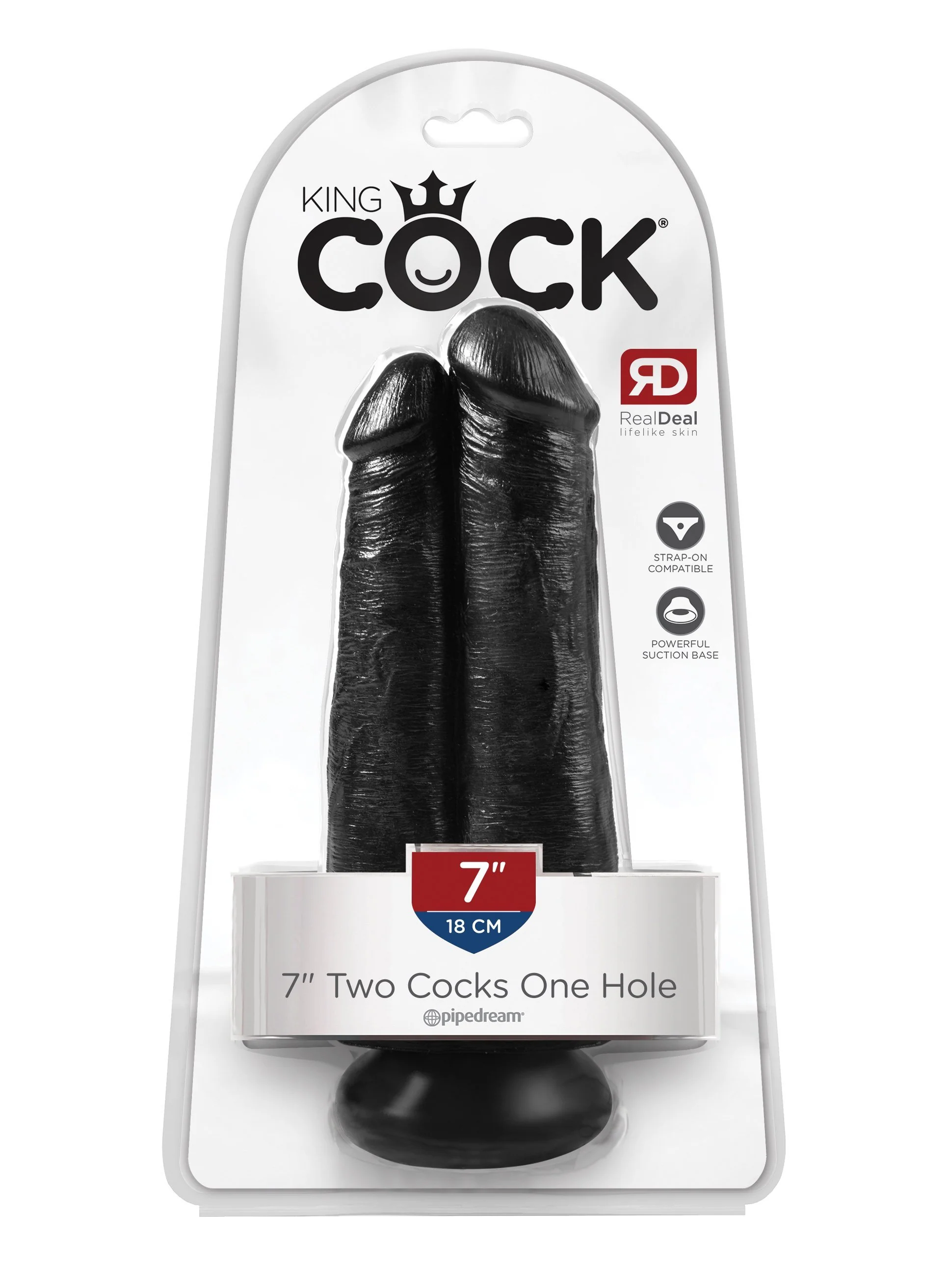 King Cock Two Cocks One Hole Dildo - Image 8