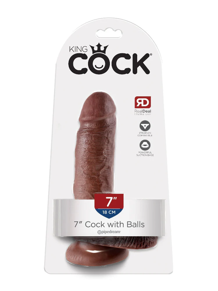 King Cock Realistic Dildo with Balls - Image 10
