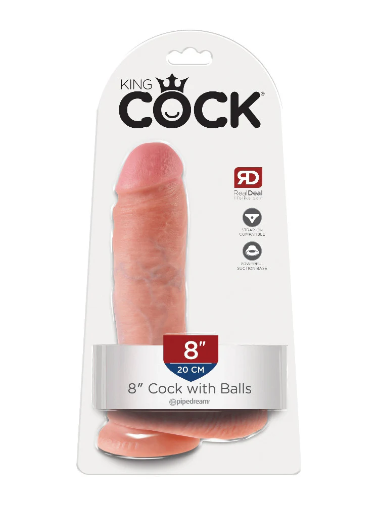 King Cock Realistic Dildo with Balls - Image 12