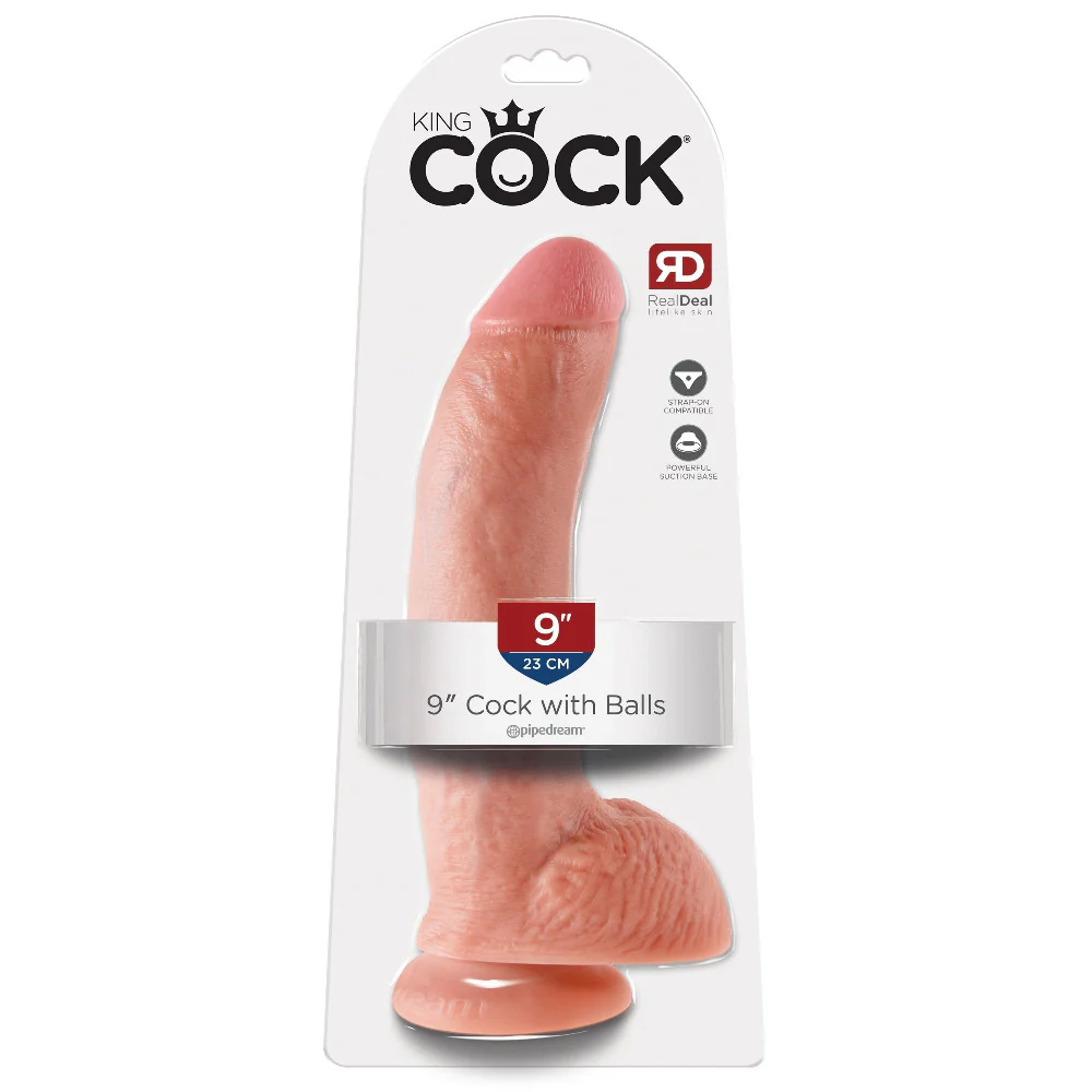 King Cock Realistic Dildo with Balls - Image 18