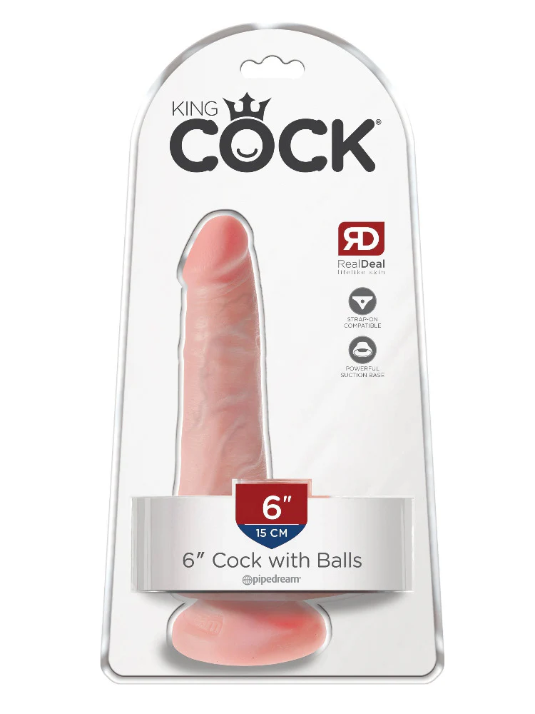 King Cock Realistic Dildo with Balls - Image 2