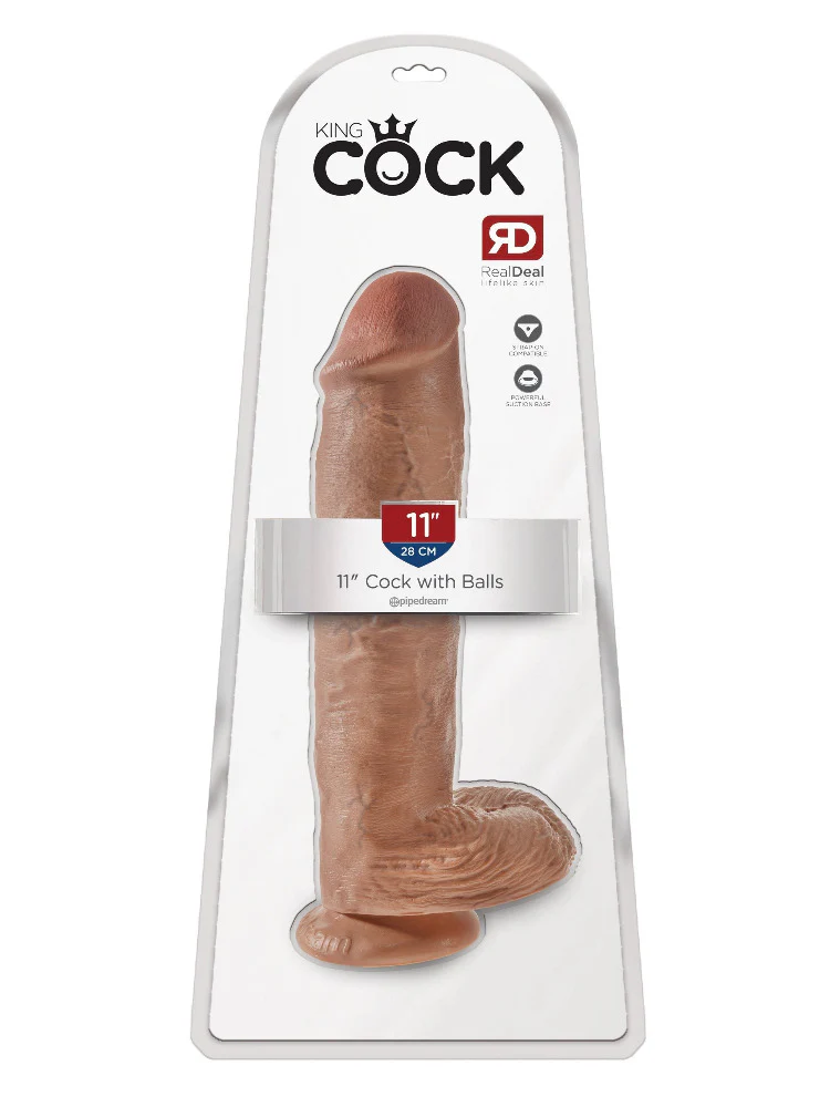 King Cock Realistic Dildo with Balls - Image 32