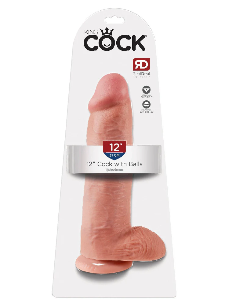 King Cock Realistic Dildo with Balls - Image 34