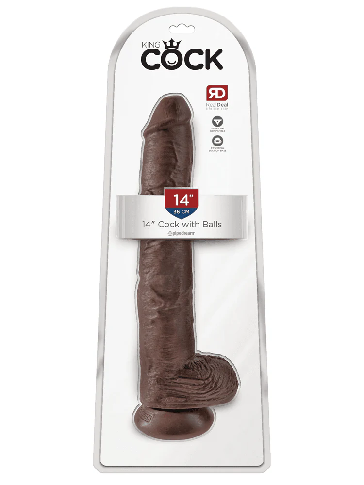 King Cock Realistic Dildo with Balls - Image 44