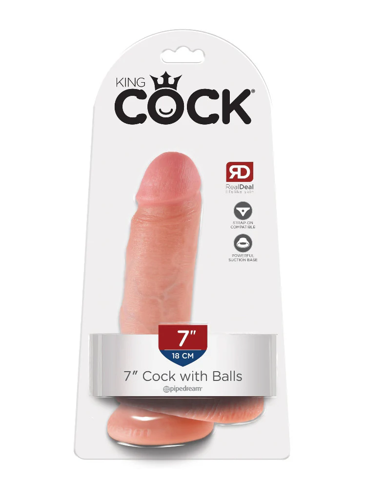 King Cock Realistic Dildo with Balls - Image 6