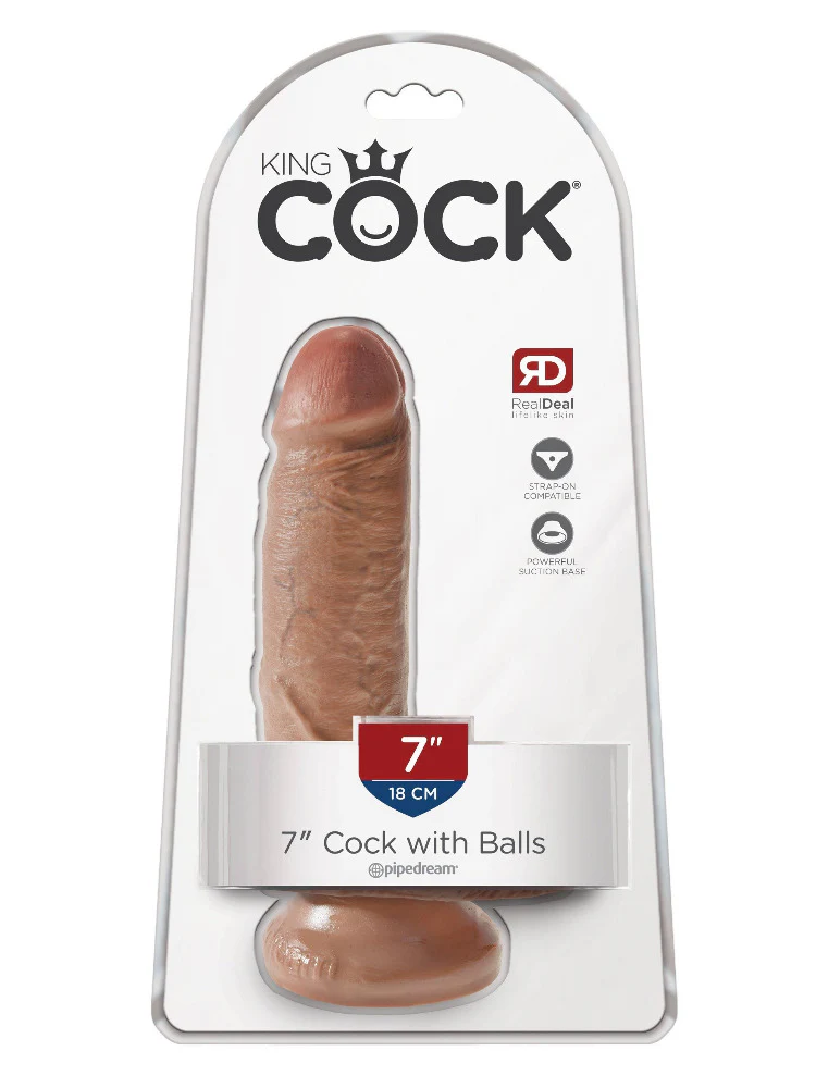 King Cock Realistic Dildo with Balls - Image 8