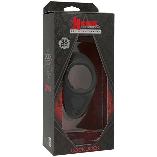 KINK Cock Jock Silicone C-Ring Enhancer - Image 2