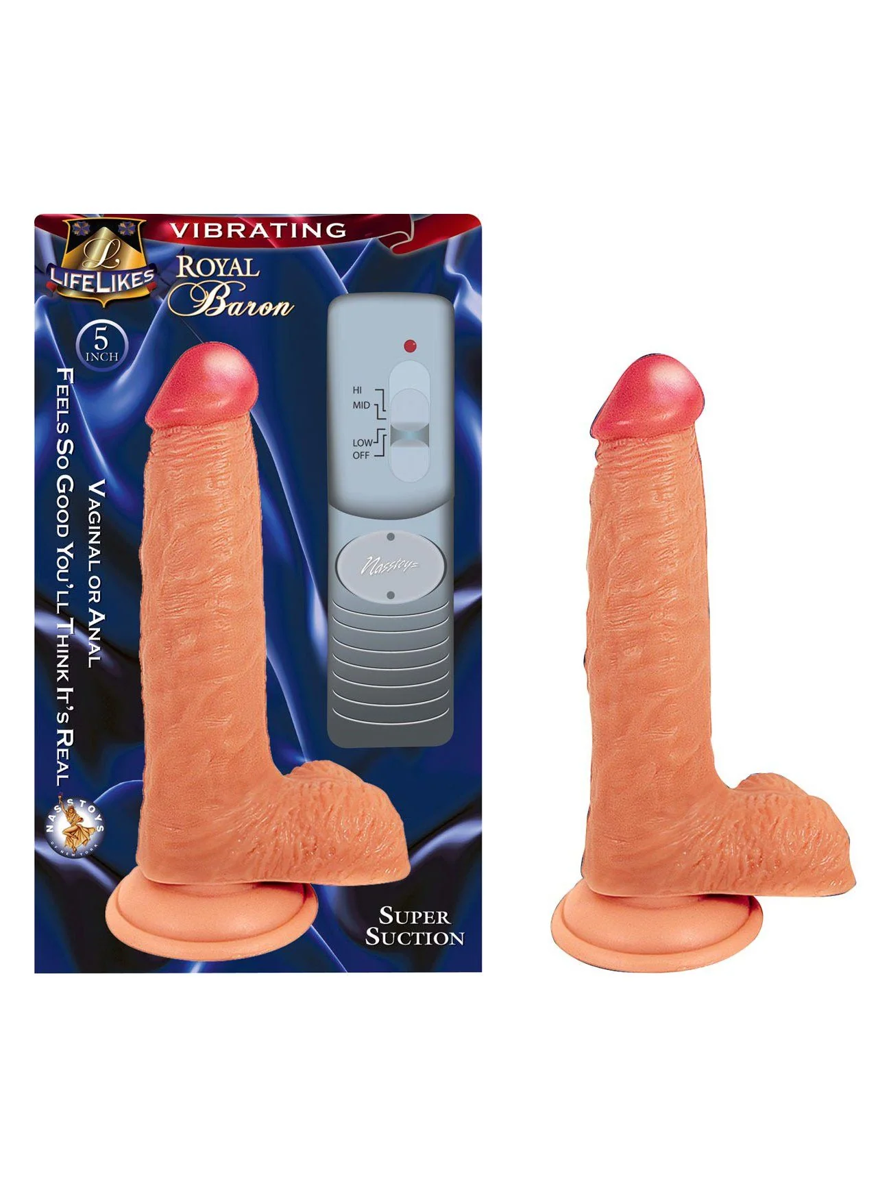 Lifelikes Vibrating Royal Dildo - Image 2