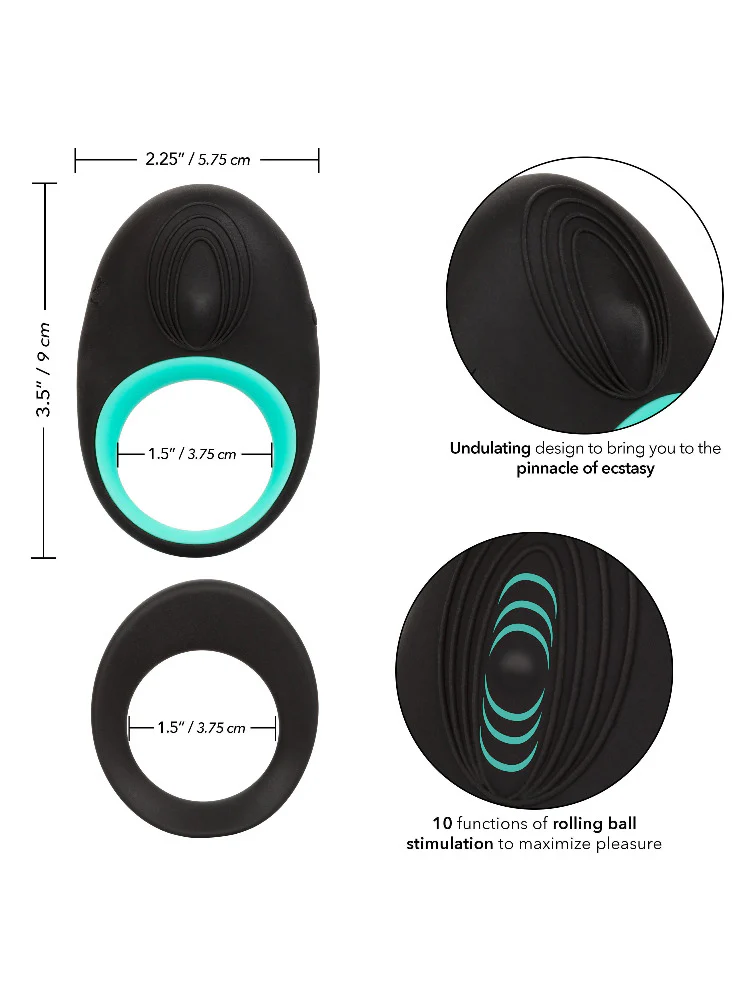 Link Up Pinnacle Silicone Penis Ring Set - Image 2