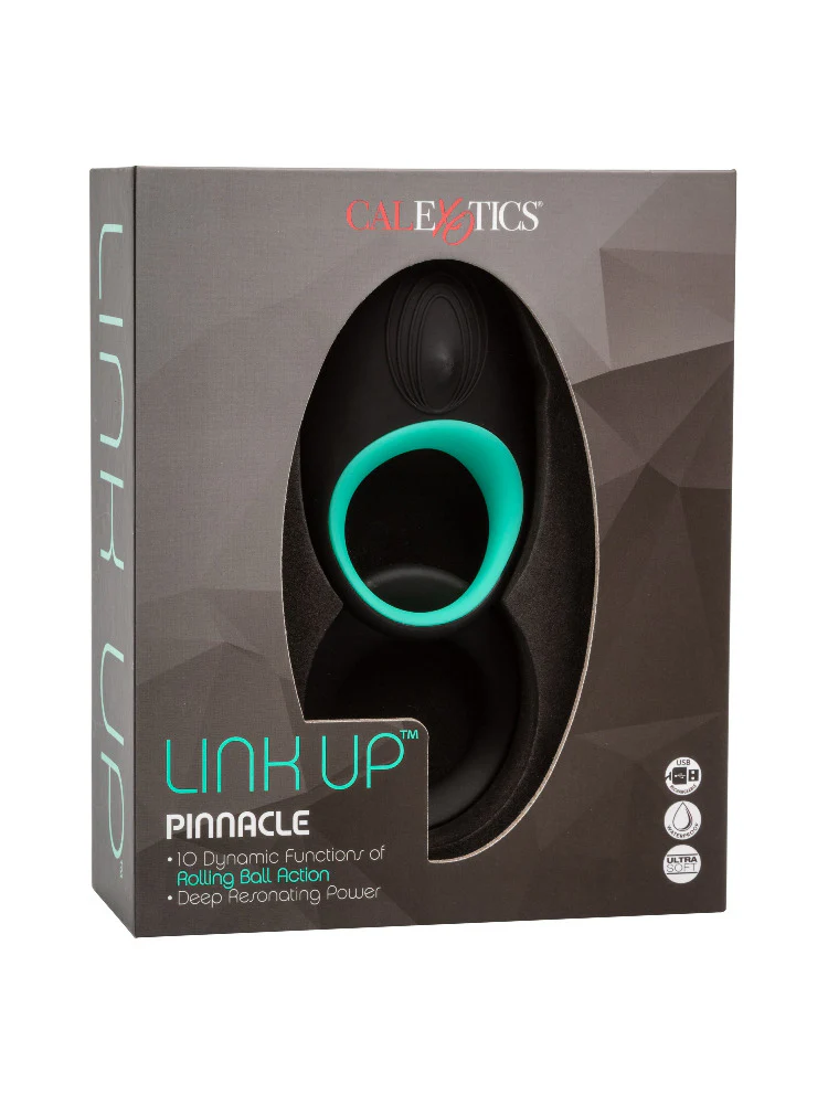 Link Up Pinnacle Silicone Penis Ring Set - Image 3