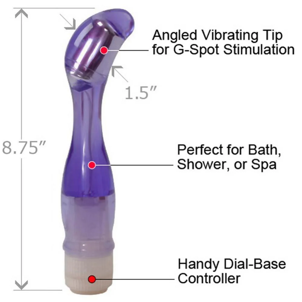 Lucid Dreams #14 G-Spot Jelly Vibrator - Image 2