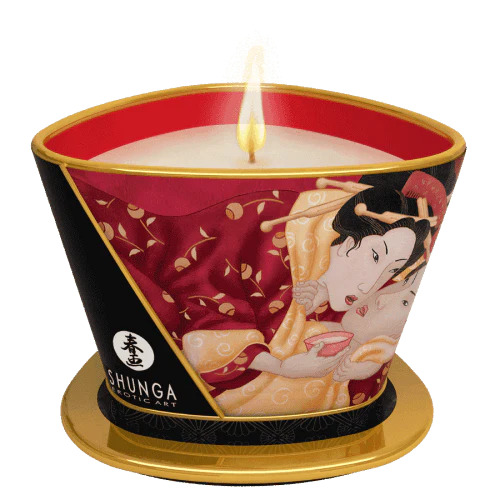 Aromatic Natural Soy-Based Massage Candle - Image 4