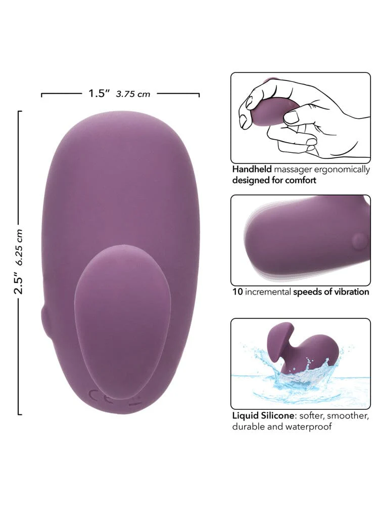 Mod Touch Liquid Silicone Rechargeable Handheld Massager - Image 3
