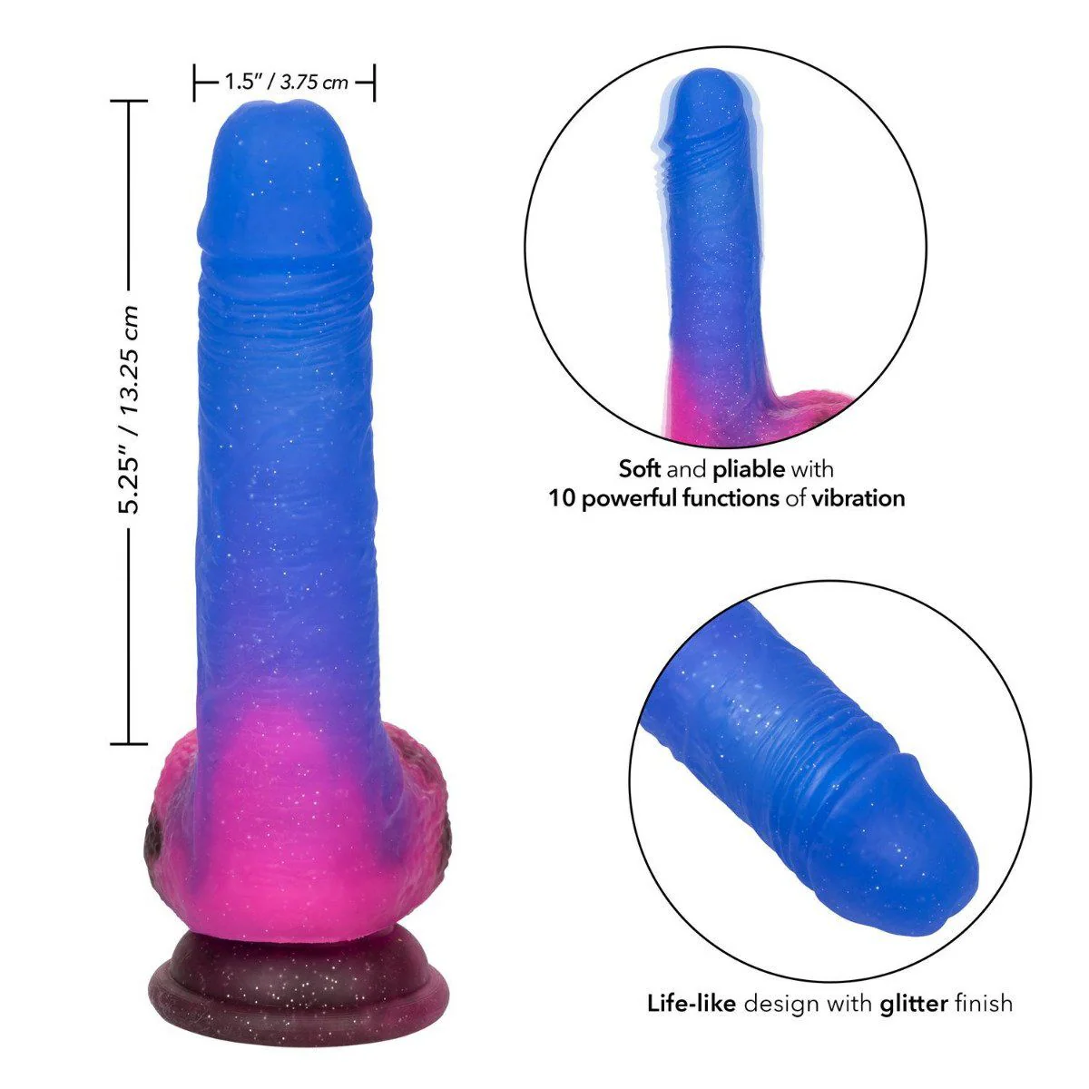 Naughty Bits Ombré Hombre Life-Like Dildo - Image 2