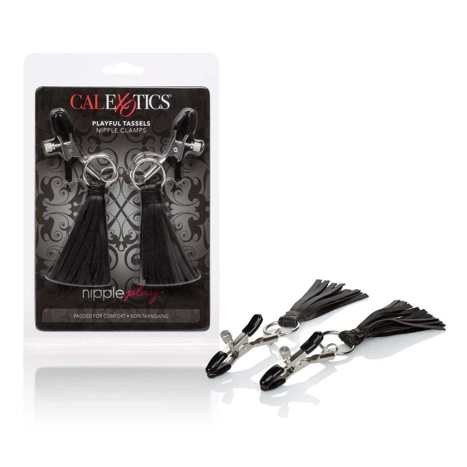 Nipple Play Adjustable Tassel Nipple Clamps - Image 2