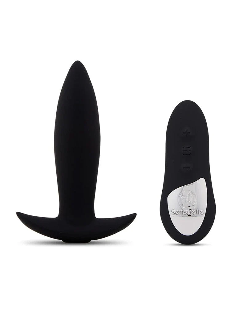 Rechargeable Silicone Remote Mini Anal Plug
