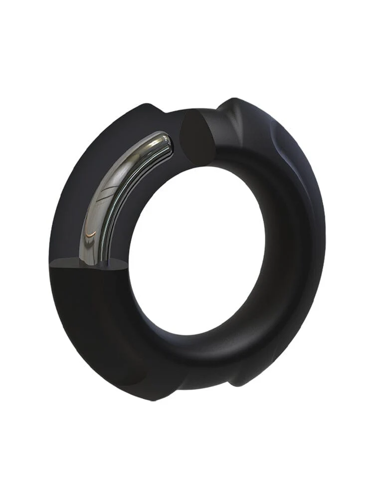 OptiMALE FlexiSteel Silicone Cock Ring - Image 2