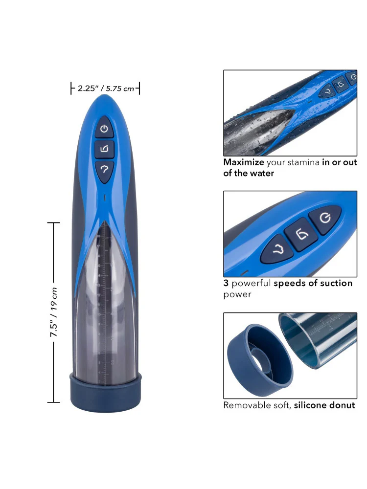 Optimum Rechargeable Waterproof Penis Pump - Image 2