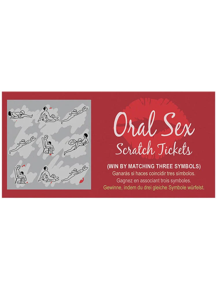 Oral Sex Scratch Tickets
