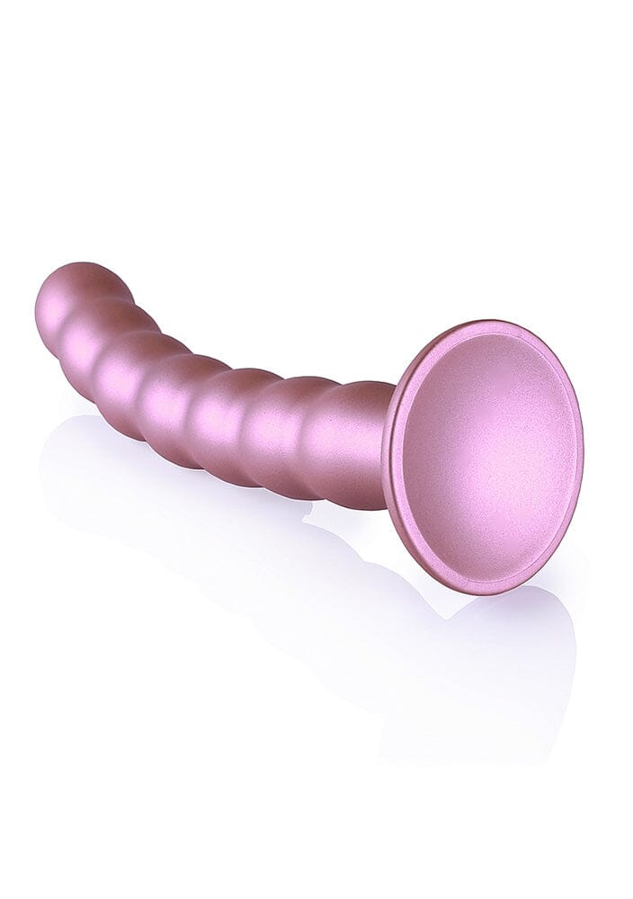 OUCH! Beaded Silicone Waterproof G-Spot Dildo - Image 9