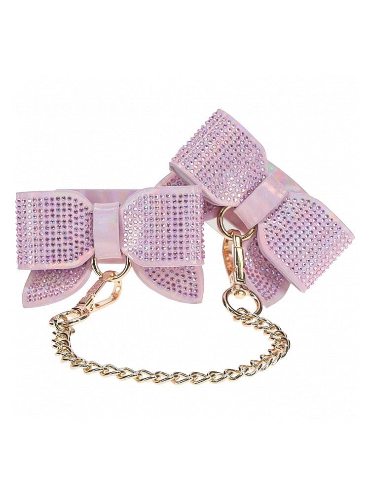 Ouch! International Paris Collection Pink Bow Handcuffs
