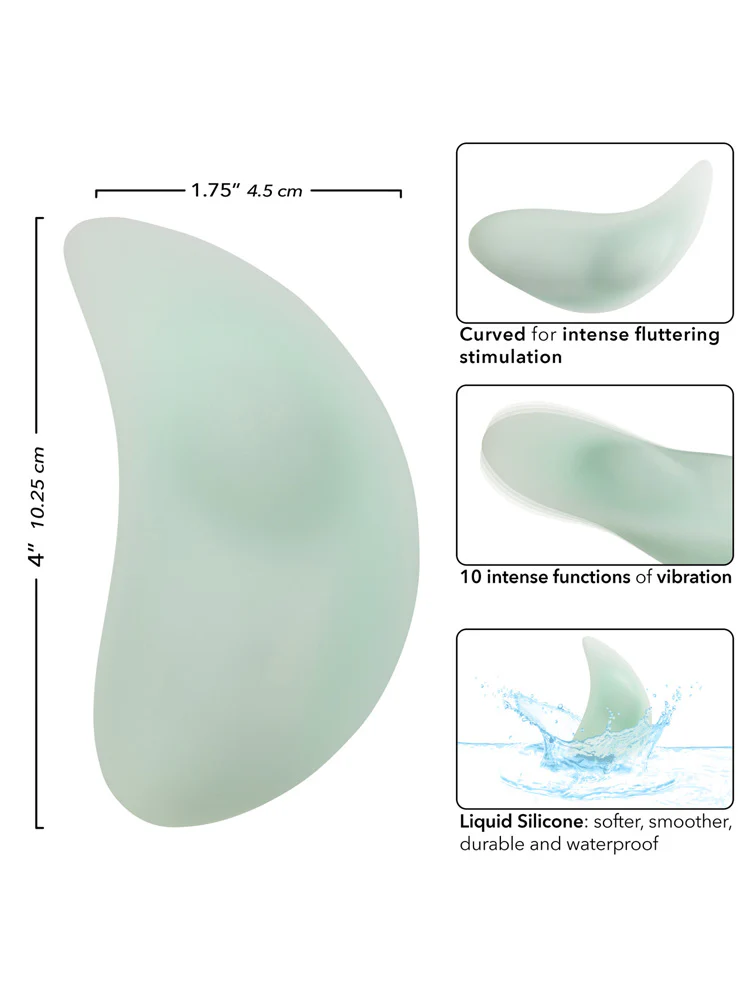 Pacifica Bali Liquid Silicone Curved Clitoral Massager - Image 3