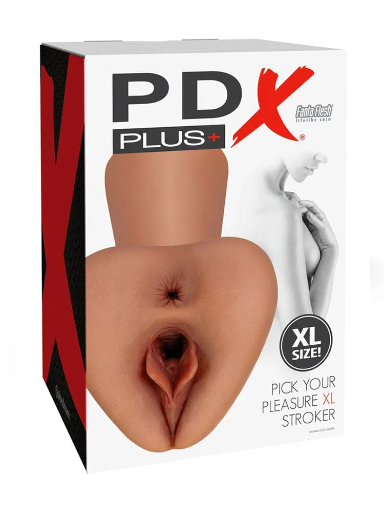 Pick Your Pleasure XL Dual Entry Realistic Pocket Pussy - Image 5