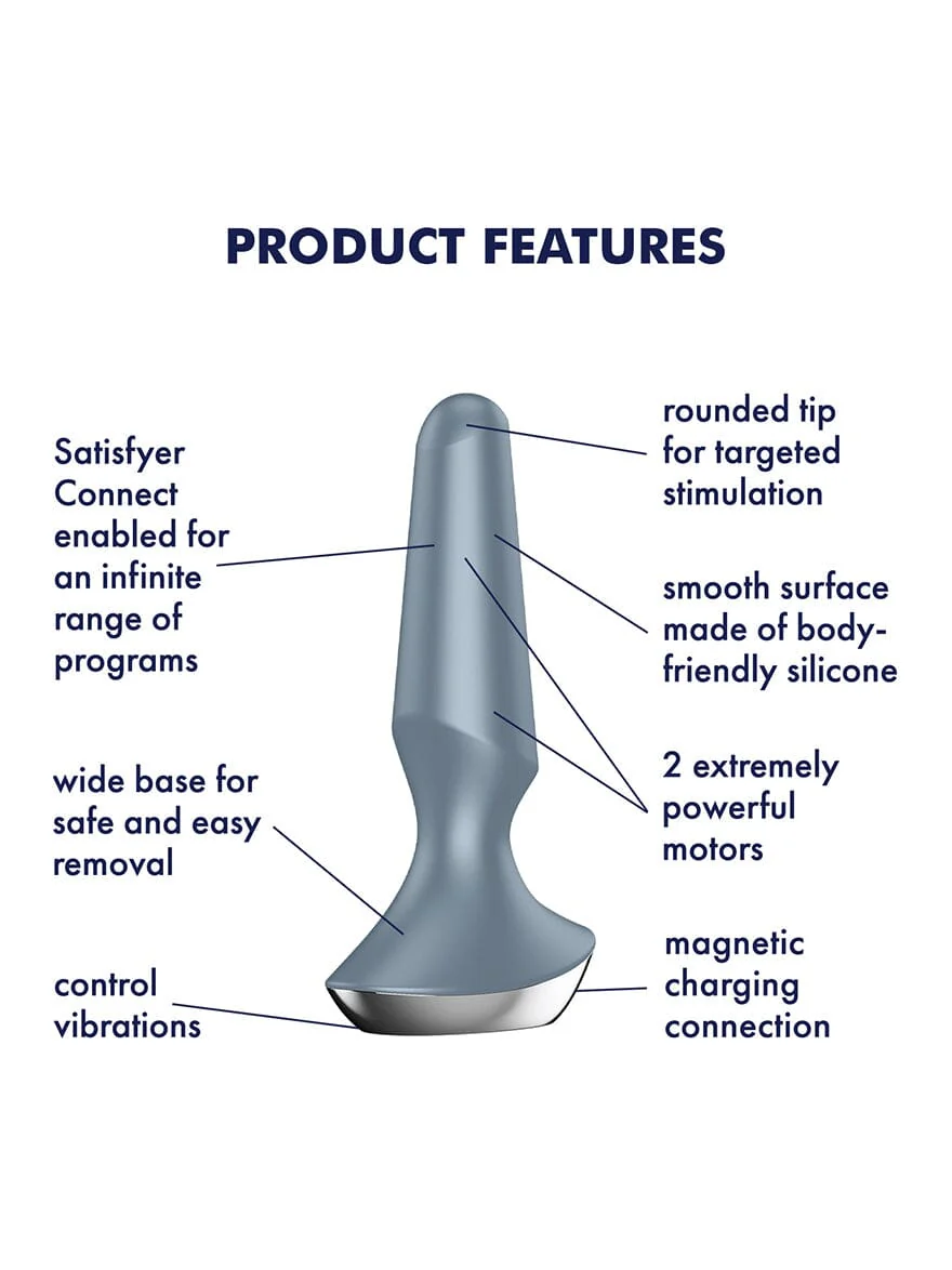 Plug-ilicious 2 Connect App Anal Plug - Image 12