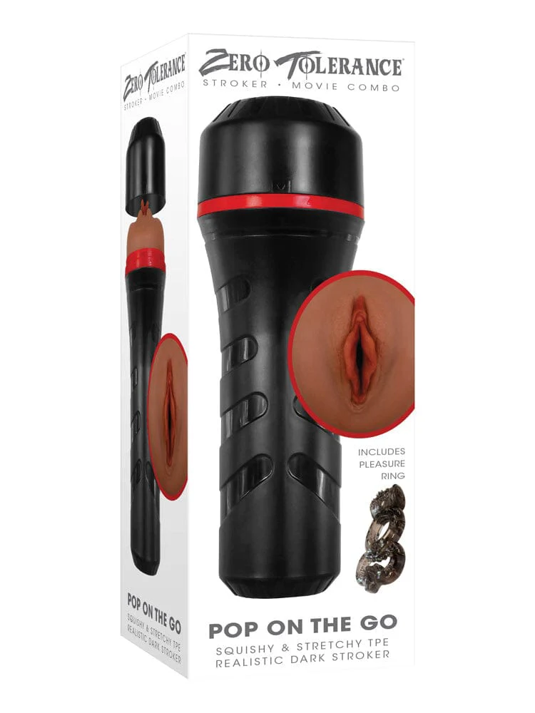 Pop On The Go Realistic Pussy Stroker - Image 4