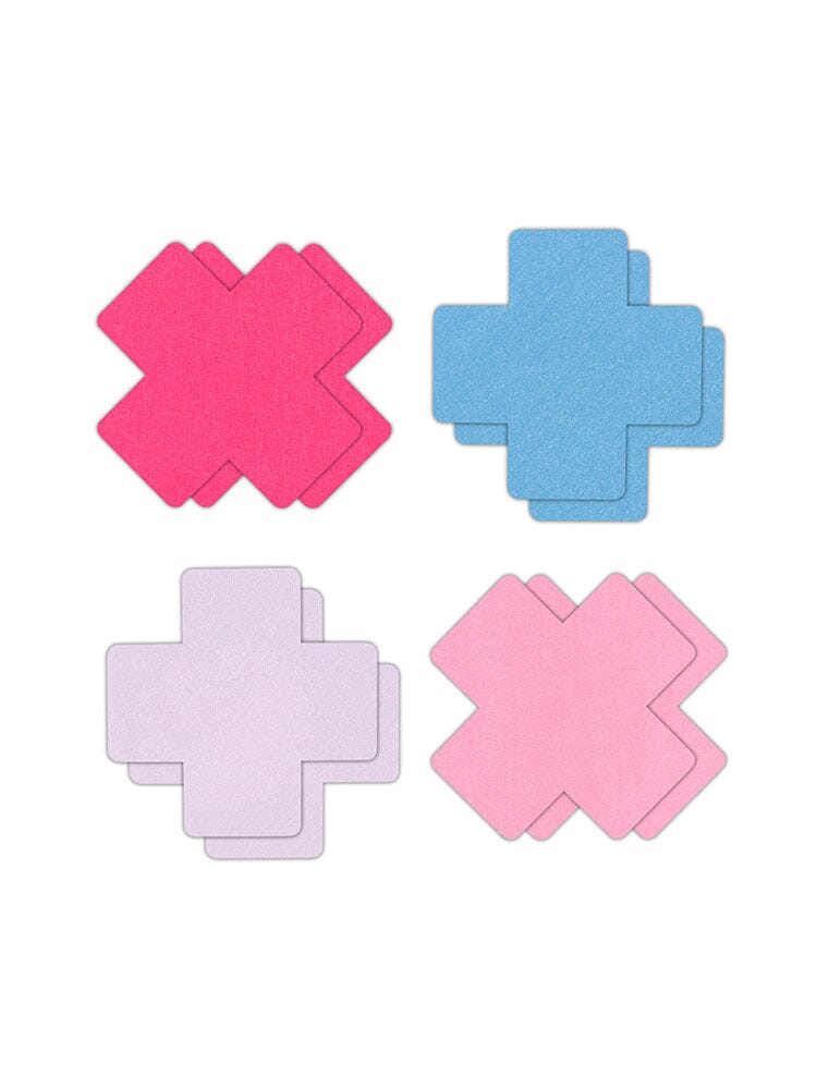 Pretty Pasties 4 Set Cross II Nipple Covers
