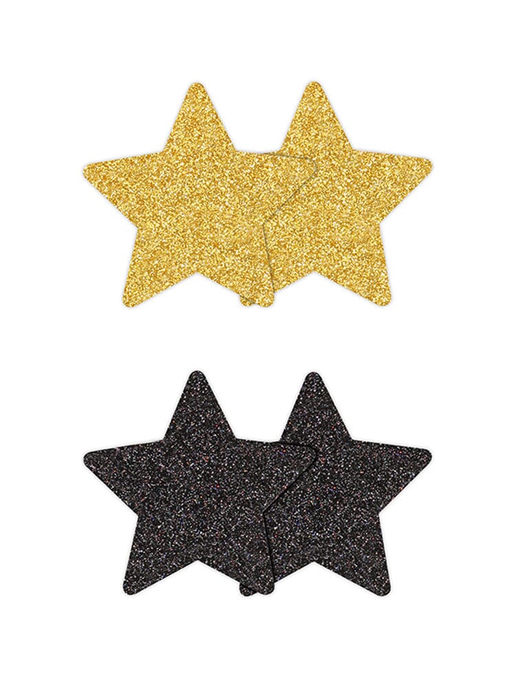 Pretty Pasties Glitter Stars Nipple Covers
