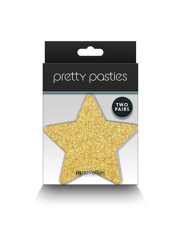Pretty Pasties Glitter Stars Nipple Covers - Image 2