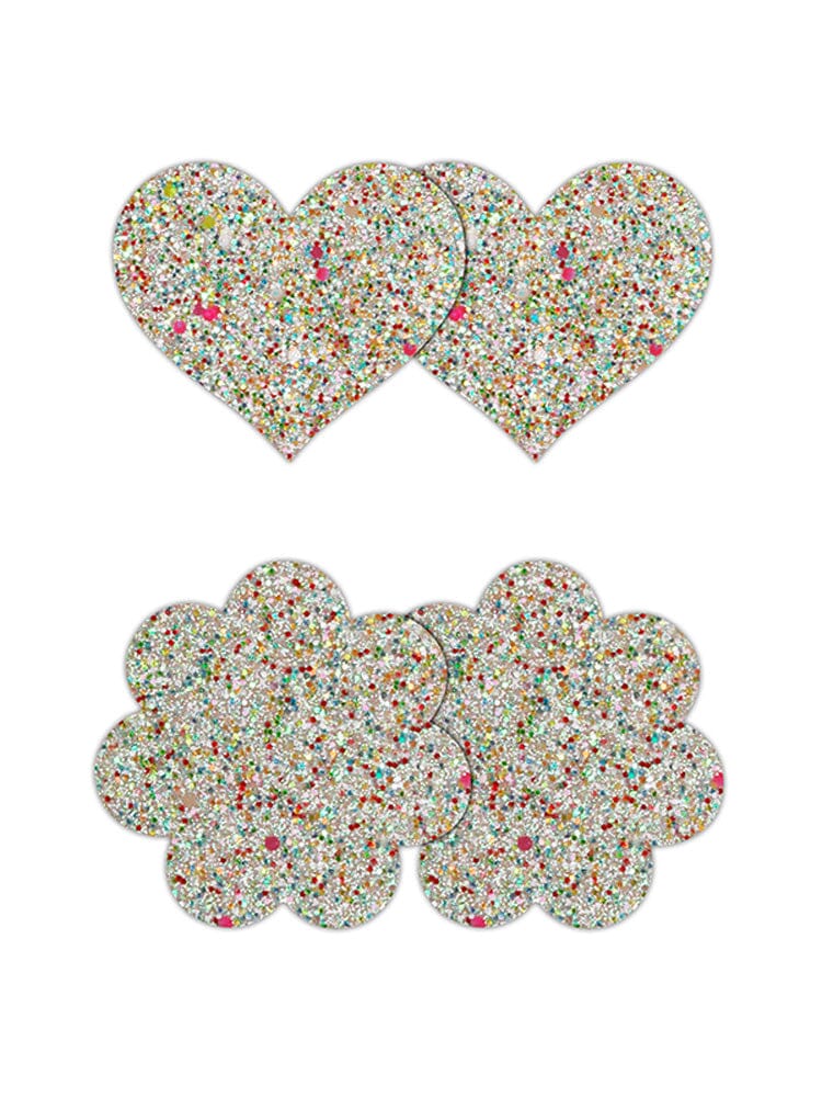 Pretty Pasties Heart & Flower Nipple Covers