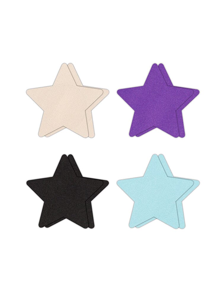 Pretty Pasties 4 Pairs Star I Nipple Covers