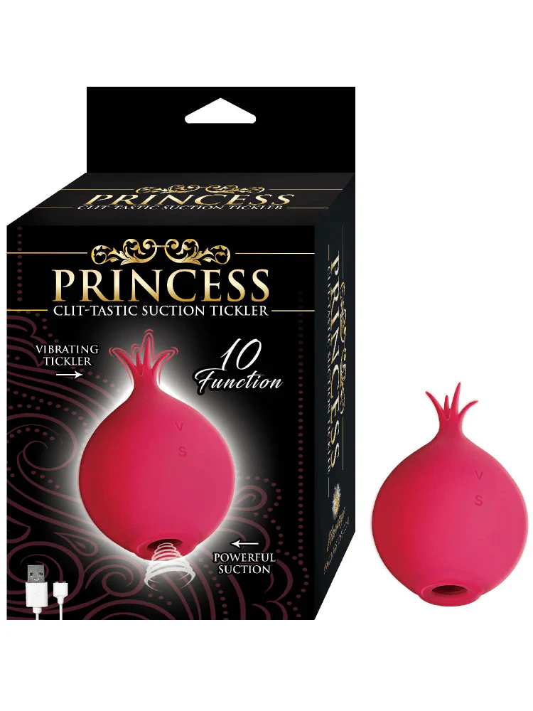 Princess Clit-tastic Suction Tickler Vibe - Image 3