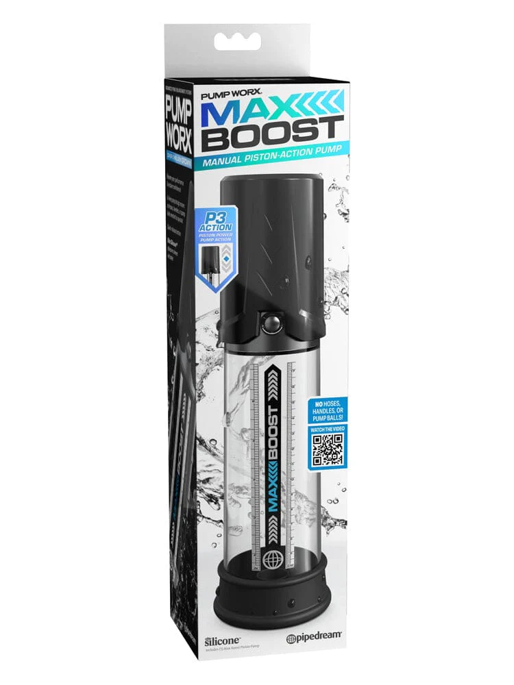 Pump Worx P3 Action Max Boost Penis Pump - Image 6