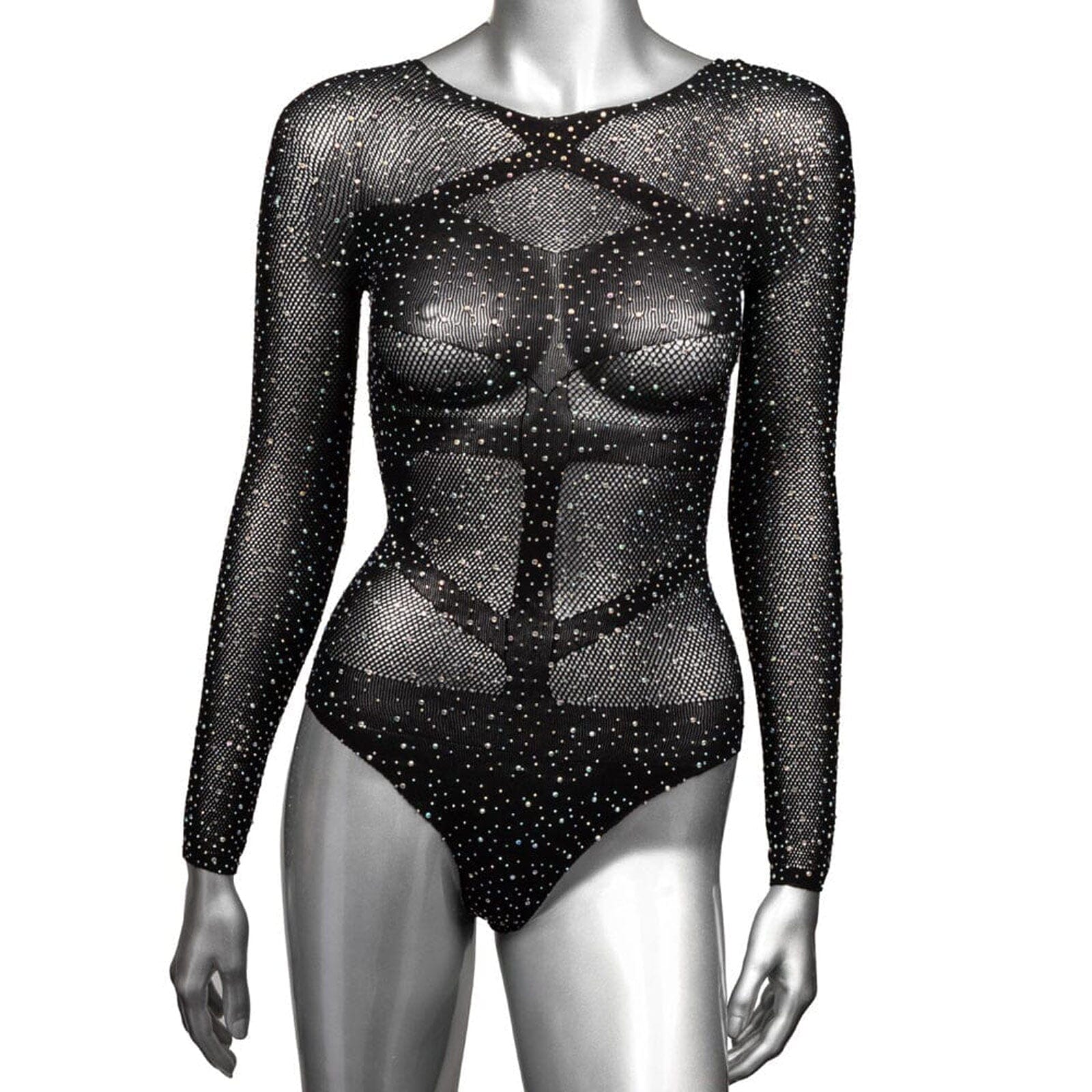 Radiance Long Sleeve Jeweled Body Suit