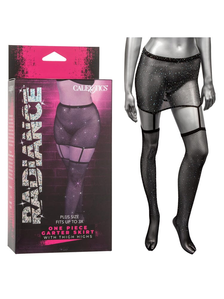 Radiance One Piece Garter Skirt With Thigh Highs - Image 5
