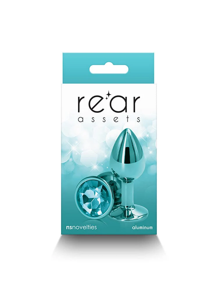 Rear Assets Aluminum Gem Butt Plug - Image 9