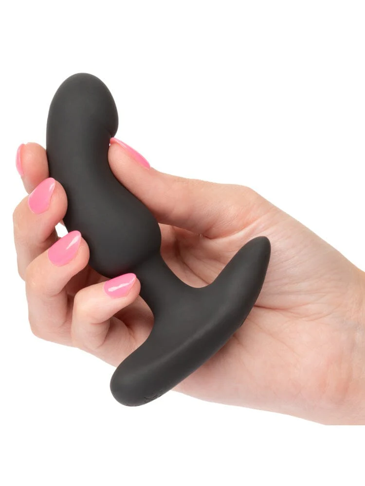 Rechargeable Silicone Curved Anal Probe