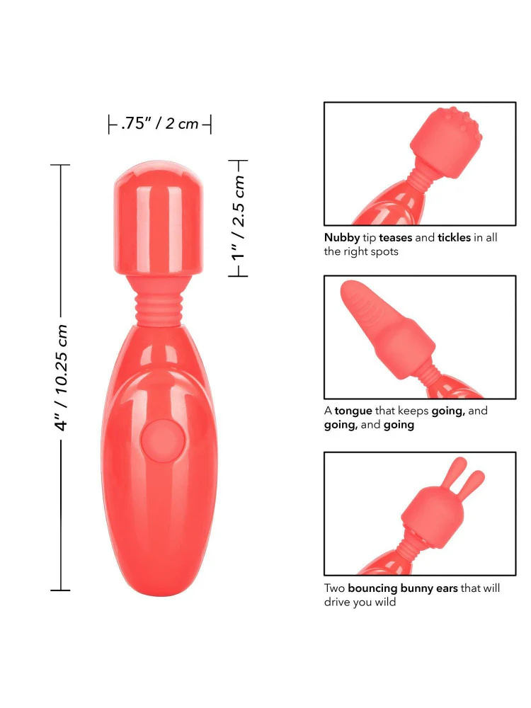 Mini Wand Rechargeable Massager Kit - Image 3
