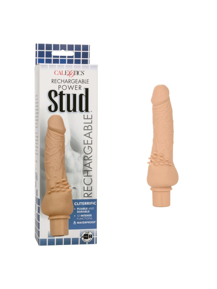 Rechargeable Power Stud Cliterrific Vibrator - Image 2
