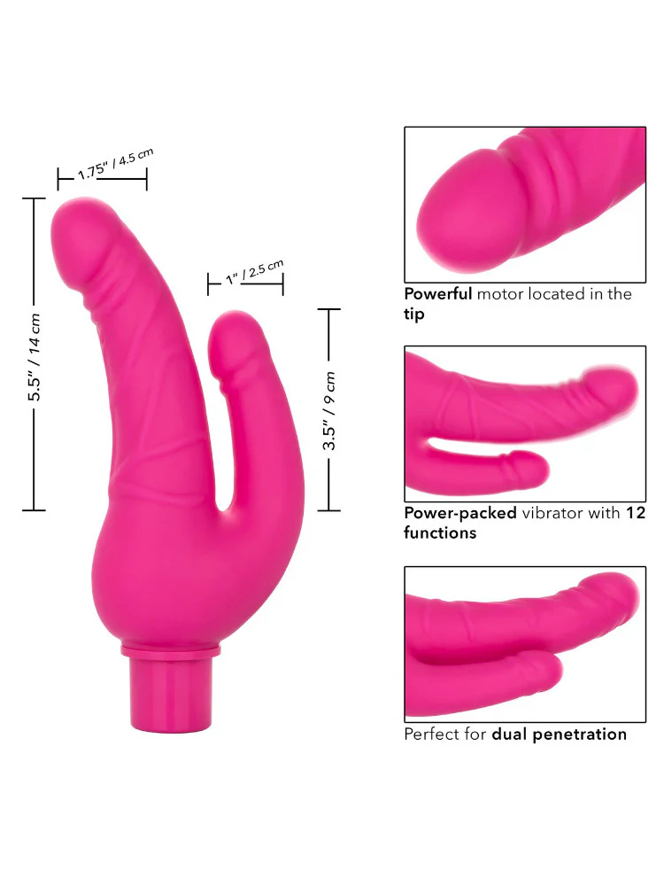 Rechargeable Power Stud Over & Under Vibrator - Image 9
