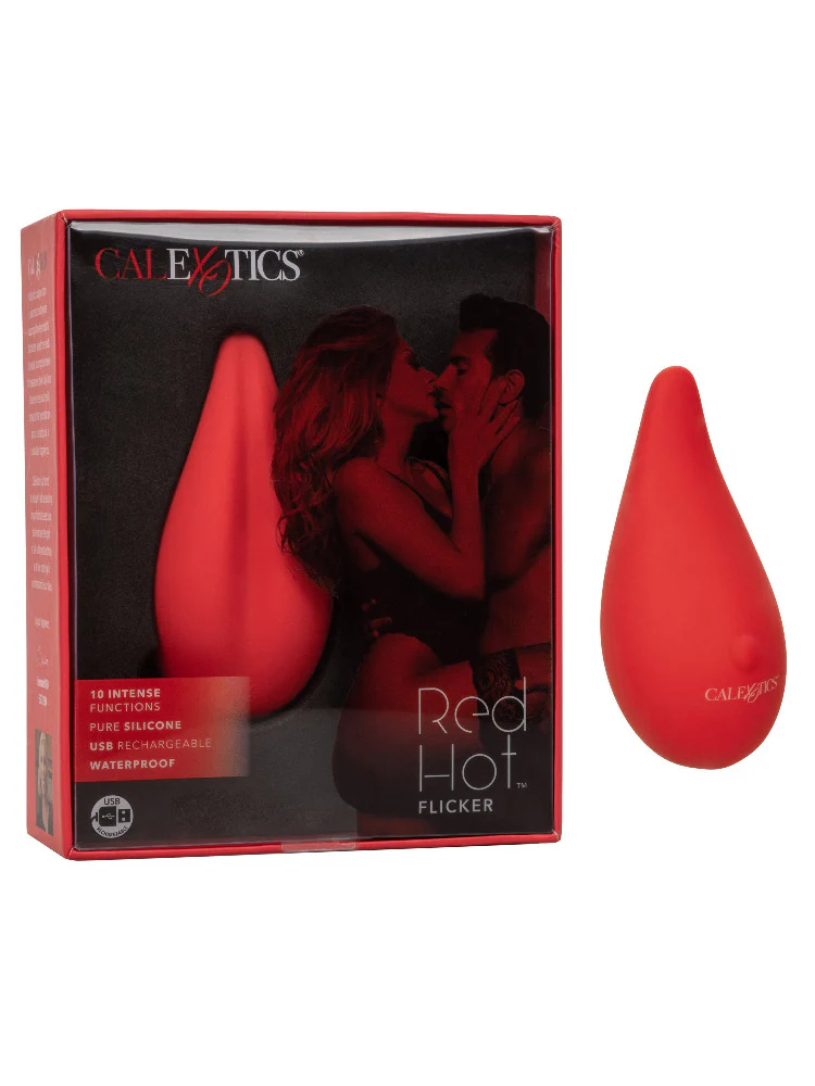 Red Hot Flicker Rechargeable Massager - Image 3